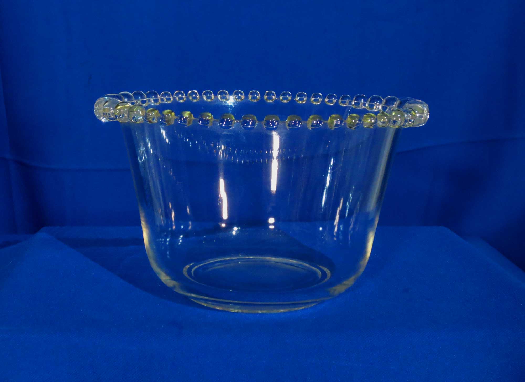Imperial Candlewick Ice Bucket 400/63 Clear Glass Ohio USA